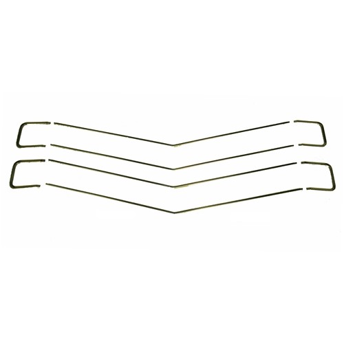 70 CHEVELLE SS/ EL CAMINO SS GRILLE MOLDING KIT, 8 PIECES