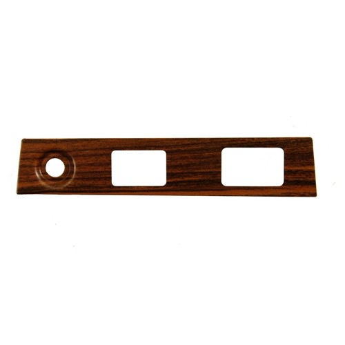 69 DASH WOODGRAIN PLATE, WITH DEFROSTER OR POWER TOP *    