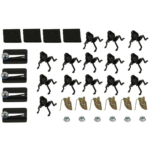 68 RS OE STYLE LOWER BODY MOLDING MOUNTING KIT