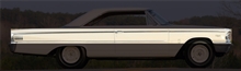 1963 FORD GALAXIE BODY SIDE MOLDING KIT