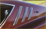 1969 FAIRLANE & TORINO SAIL PANEL EMBLEMS