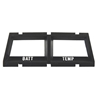 1968-74 NOVA CONSOLE GAUGE BEZEL, BATT & TEMP