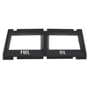 1968-74 NOVA CONSOLE GAUGE BEZEL, FUEL & OIL