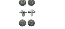 CONVERTIBLE FRAME BOLTS WITH SERRATED WASHER SET (6)