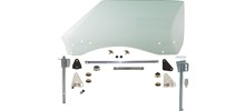 68-69 F-BODY LH, DOOR WINDOW ASSEMBLY, TINTED  