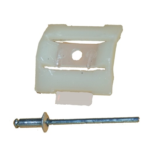 67-68 FORD TRUCK BODY SIDE MOLDING CLIP WITH RIVET, EACH