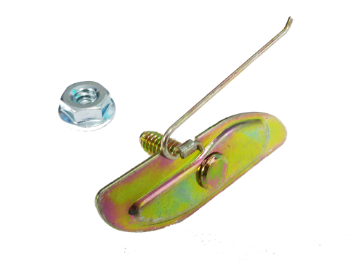 1963 FORD GALAXIE FENDER & QUARTER MOLDING CLIP, H POSTION