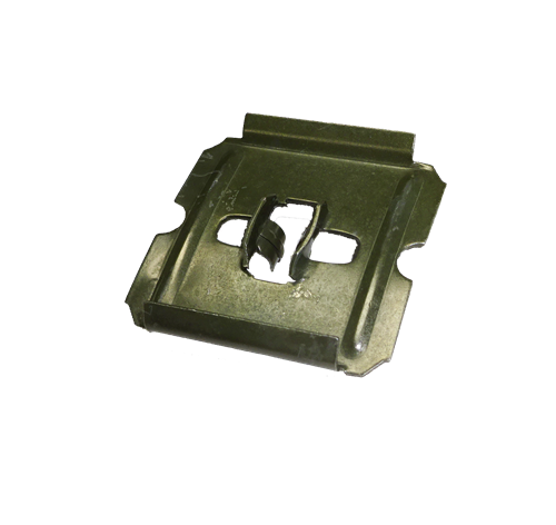 1963 FORD GALAXIE LOWER DOOR & QUARTER MOLDING CLIP, T POSITION