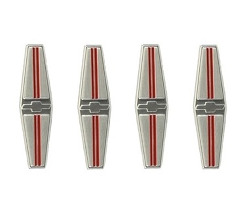 1968 CAMARO DELUXE SEAT BACK EMBLEMS ONLY