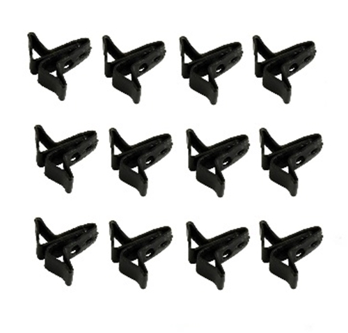1964-72 REAR HEADLINER TACK STRIP MOUNTING CLIP SET 