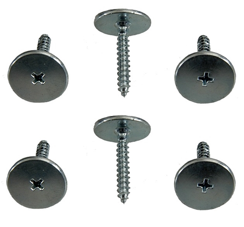 68-69 F-BODY ASTRO VENT SCREW SET, CORRECT (6 PIECES)